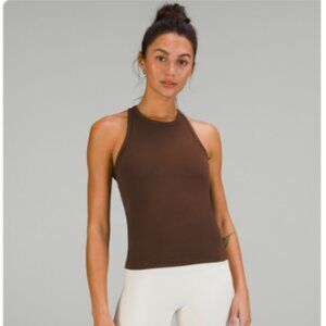 lululemon Align™ Waist-Length Racerback Tank Top in Java